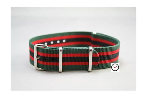 gucci watch nato strap|Gucci watch straps for women.